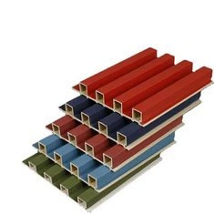 China WPC Factory Wooden Grains WPC Wall Panel