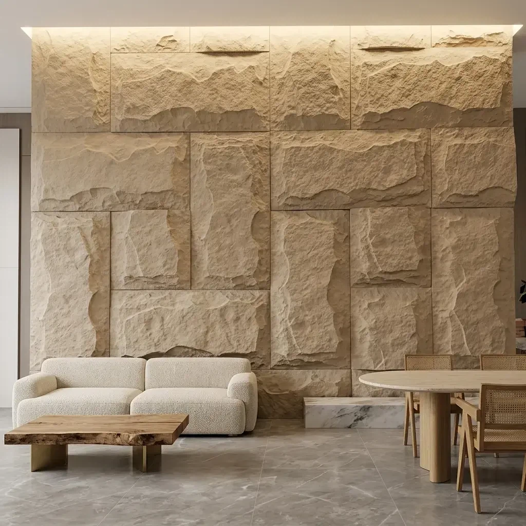 Stylish Interior PU Stone Cladding best