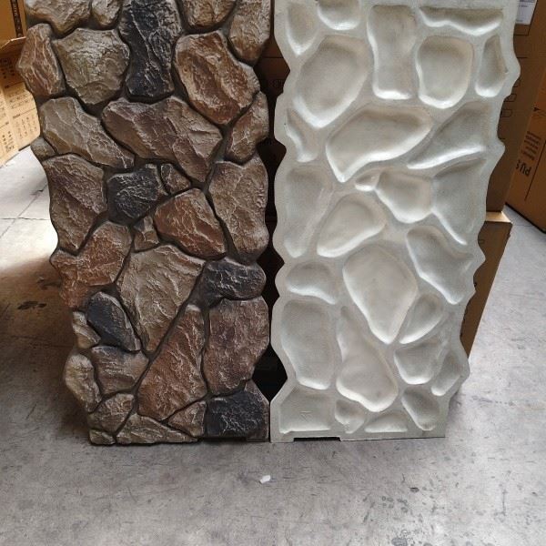 Light Soft PU Stone Wall Decor factory