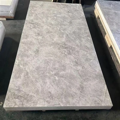Factory High Gloss PVC UV Marble Sheet, Faux Marble UV Board For Interior Wall Decoration