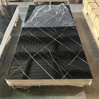 Luxury Vein Marble UV Board, Interior Decorative PVC UV Marble Panel For Villa Project