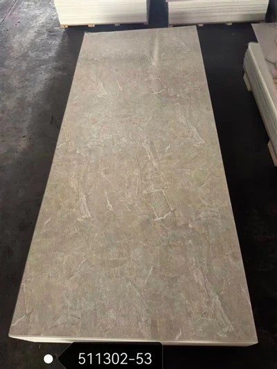 Waterproof High Gloss PVC UV Marble Interior Wall UV Panels