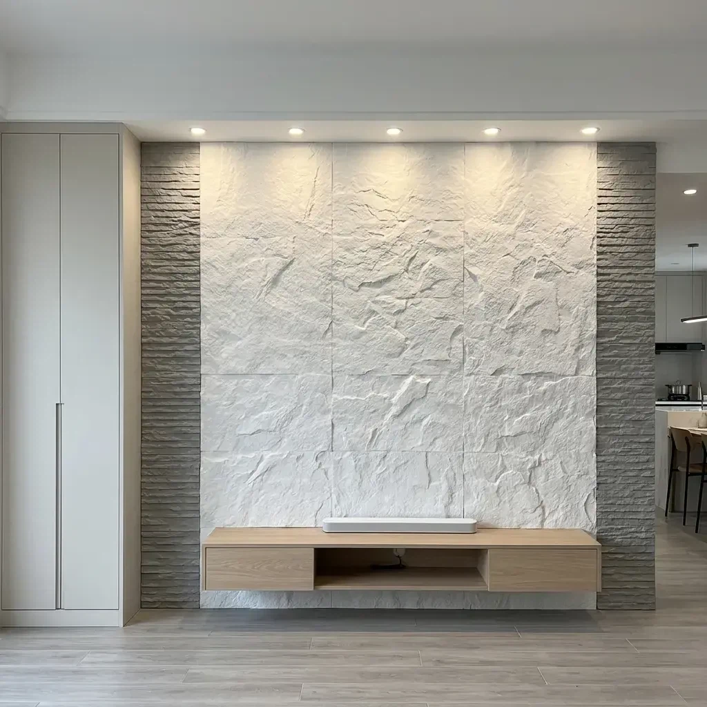 Stylish Interior PU Stone Cladding