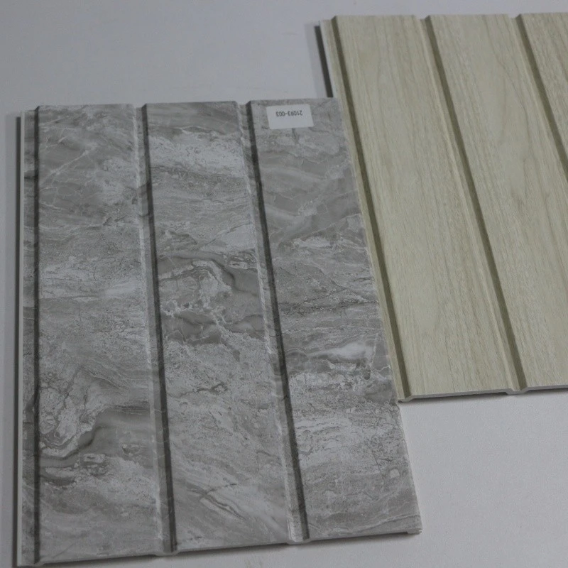 Waterproof WPC Decorative Grille Board Wood & Marble Grain Fluted Wall Cladding For Interior Wall price